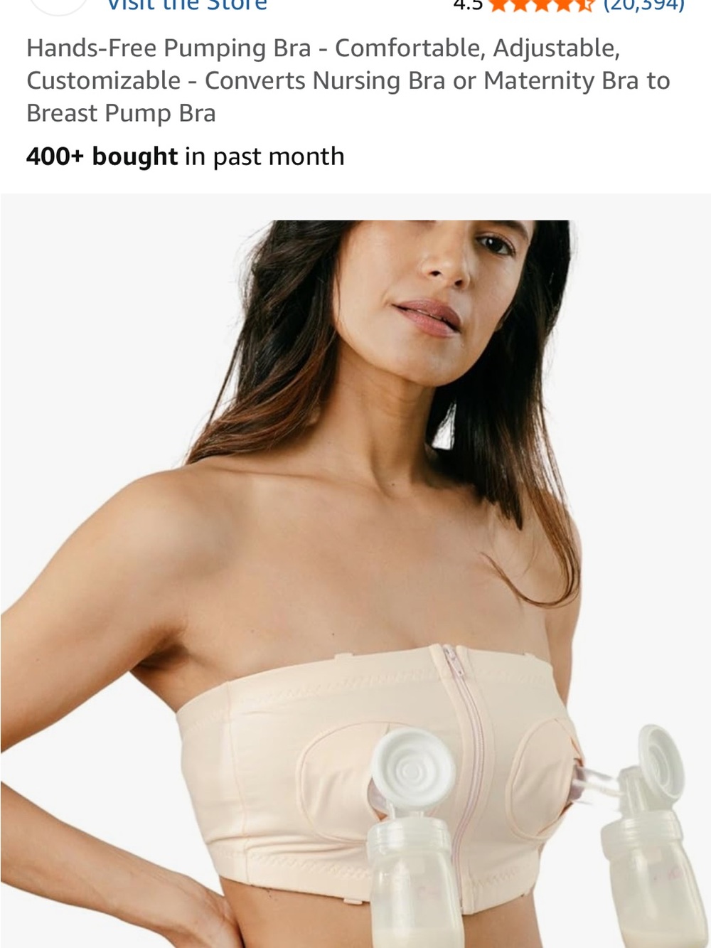Strapless Hands-Free Pumping Bandeau - Simple Wishes